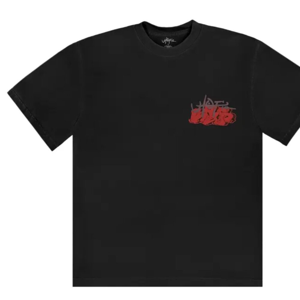 Travis Scott UTOPIA x KAWS Graphic T-Shirt | Album Merch Streetwear. Size M.